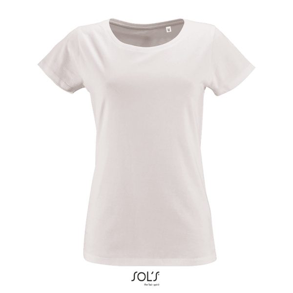 Γυναικείο T-shirt Milo Women Λευκό - 02077 SOL'S