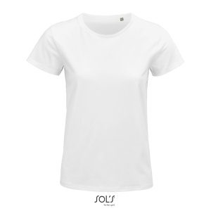 Γυναικείο οργανικό T-shirt Pioneer Women Λευκό 3XL - 03579 SOL'S