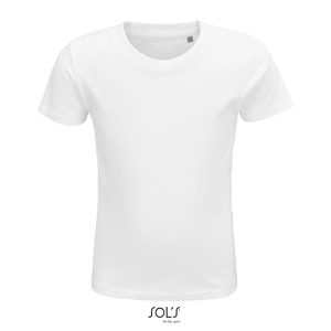 Παιδικό οργανικό T-shirt Crusader Kids Λευκό - 03580 SOL'S