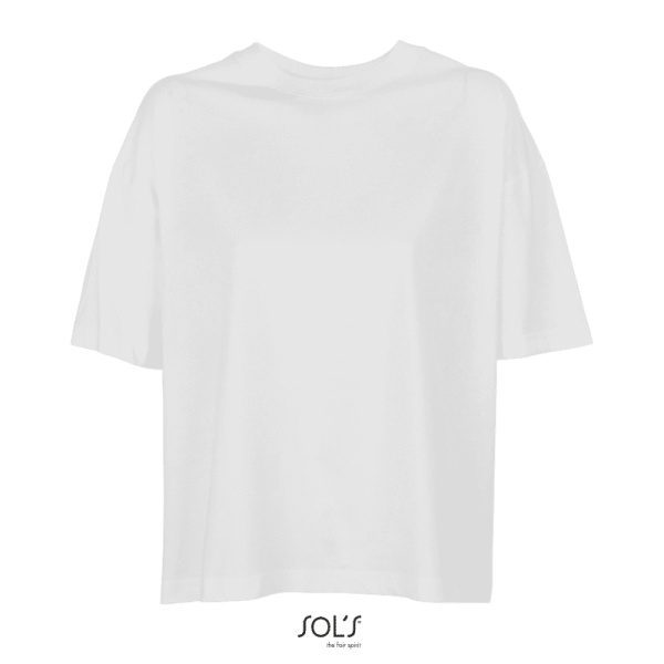 Γυναικείο Oversized T-shirt Boxy Women Λευκό - 03807 SOL'S