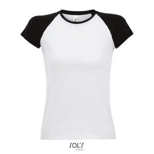 Γυναικείο T-shirt δίχρωμο Milky - 11195 SOL'S