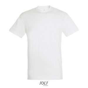 Unisex T-shirt Regent Λευκό 4XL - 11380 SOL'S