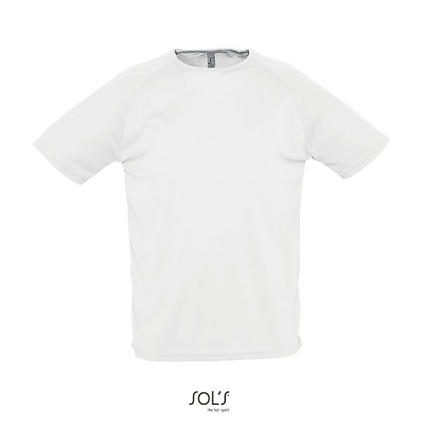 Ανδρικό T-shirt Sporty Λευκό - 11939 SOL'S