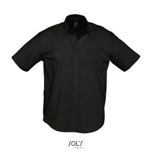 Ανδρικό κοντομάνικο πουκάμισο oxford Brisbane - 16010 SOL'S