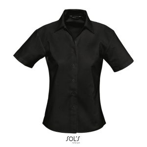 Γυναικείο κοντομάνικο πουκάμισο oxford Elite - 16030 SOL'S